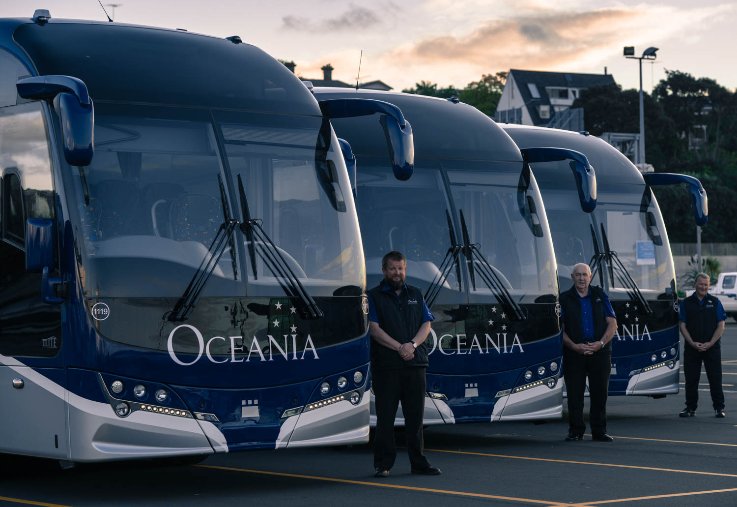 The Oceania Coachlines Bus Fleet